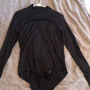 Turtle neck long sleeve bodysuit - with tags!